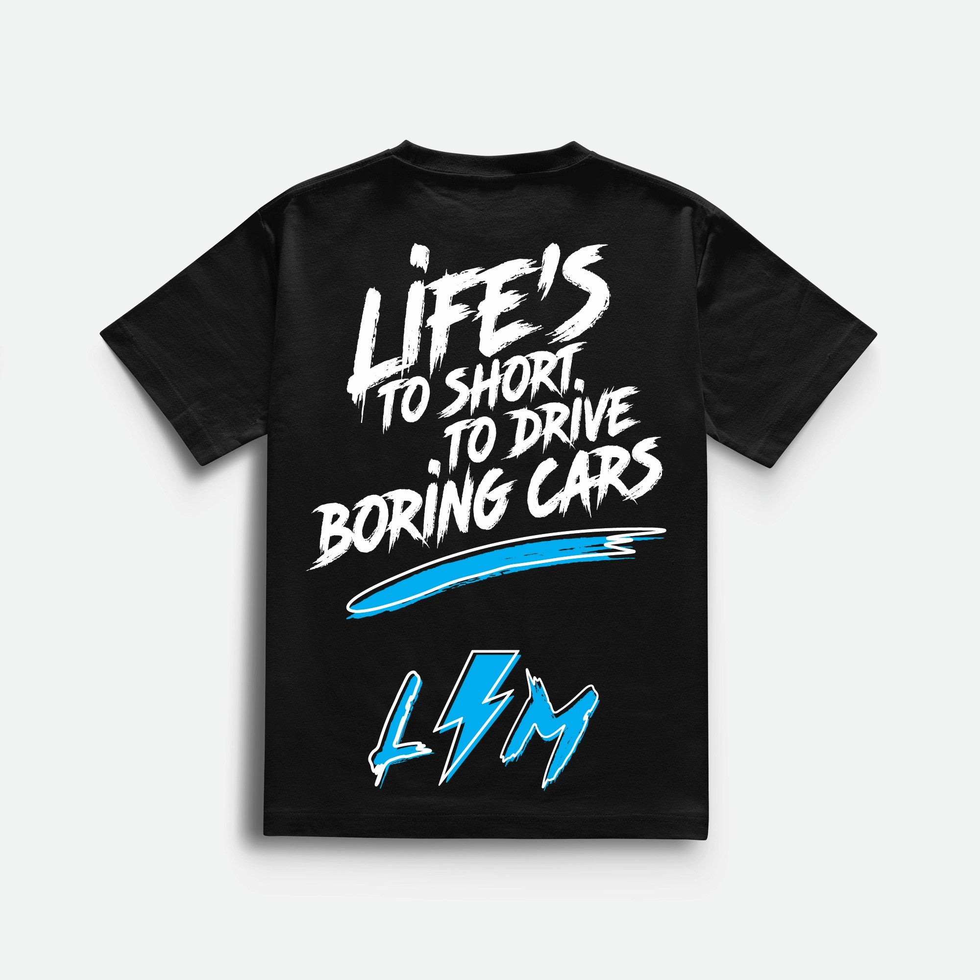 Loco Mechanical Boring Cars Tee back